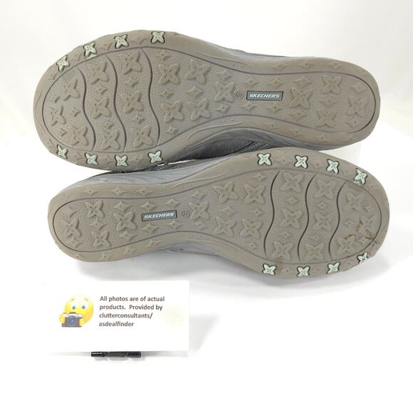 Skechers Flex Appeal 3.0 Lace Up Running Shoe Womens Size 8 59500S Gray - Picture 9 of 9